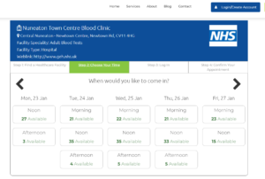 Swiftqueue Appointments - Hartshill Health Centre